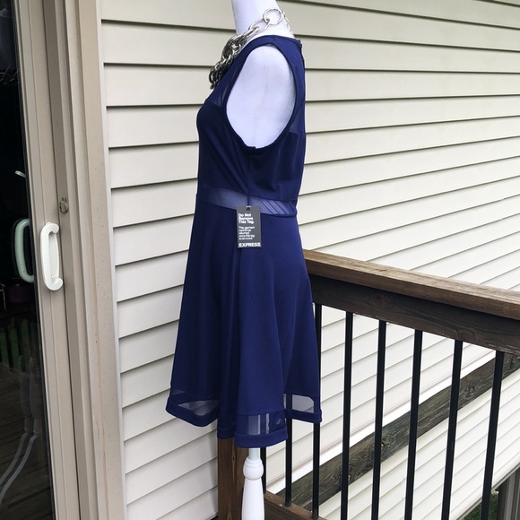 Navy Skater Mini by Express - Picture 7 of 16